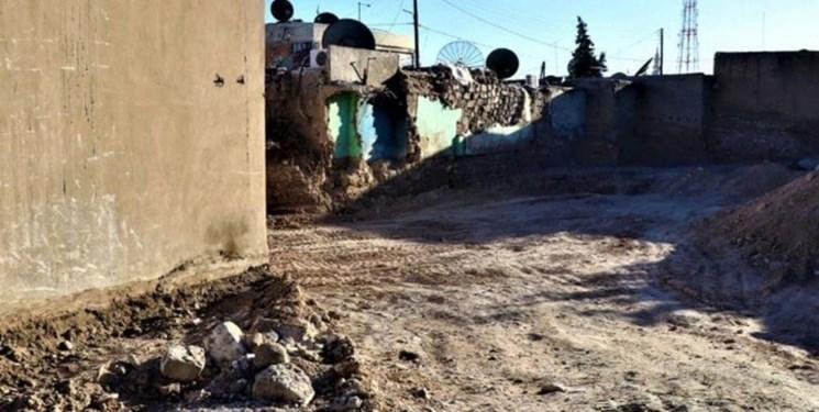 ترکیه منازل اهالی چند روستای سوری را ویران کرد ترکیه منازل اهالی چند روستای سوری را ویران کرد