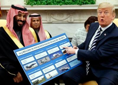 تلاش دولت ترامپ برای فروش مهمات به عربستان