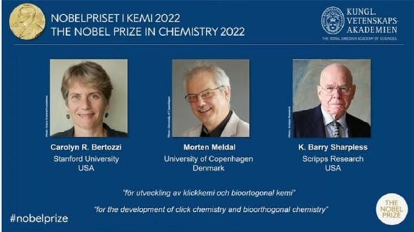 برندگان نوبل شیمی 2022 معین شد